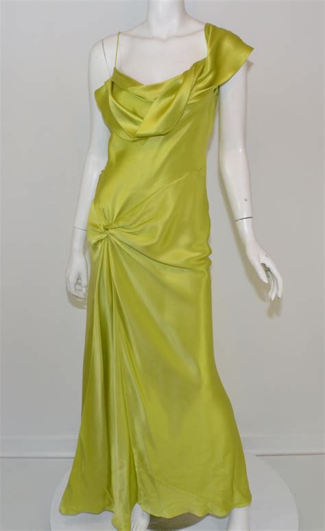 john galliano dior chinoiserie dress|chartreuse Dior dresses.